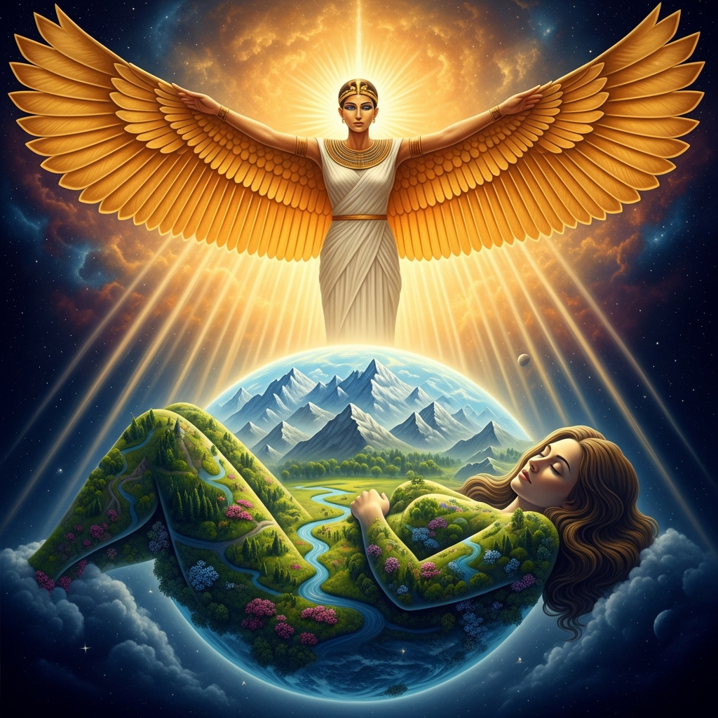 The Great Mother: Gaia, Isis, Durga, Pachamama, Nut, and Cybele