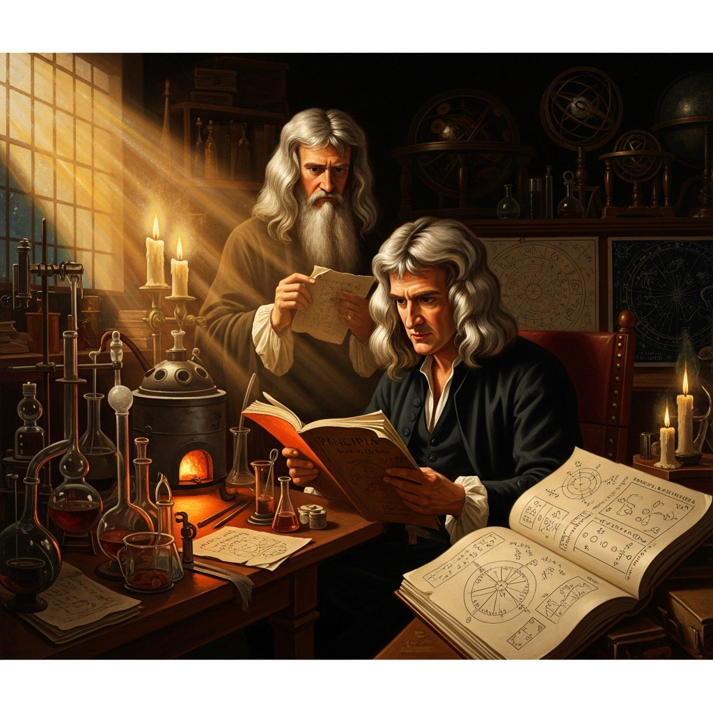 Newton's Secret Work