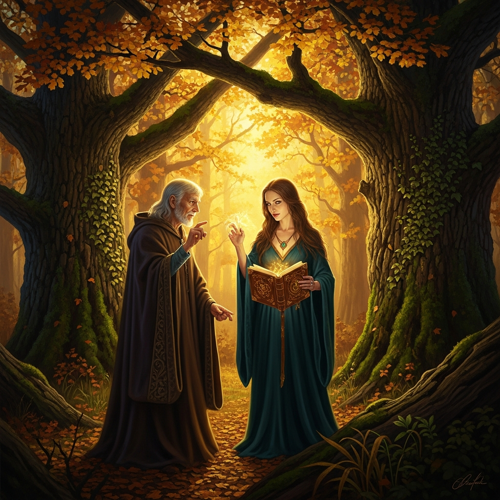 Nimue and the Trap of Merlin's Own Teaching