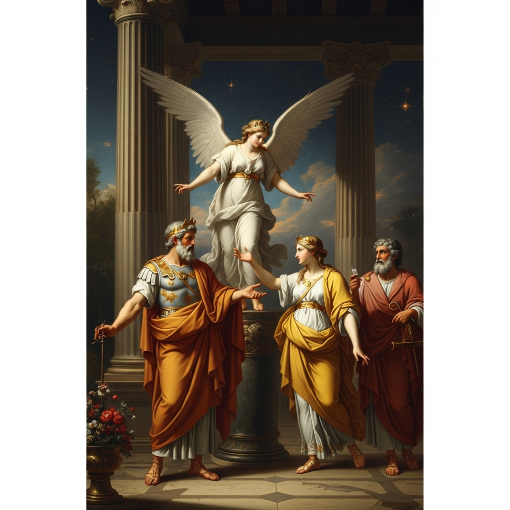 Numa and the Nymph Who Teaches Religion
