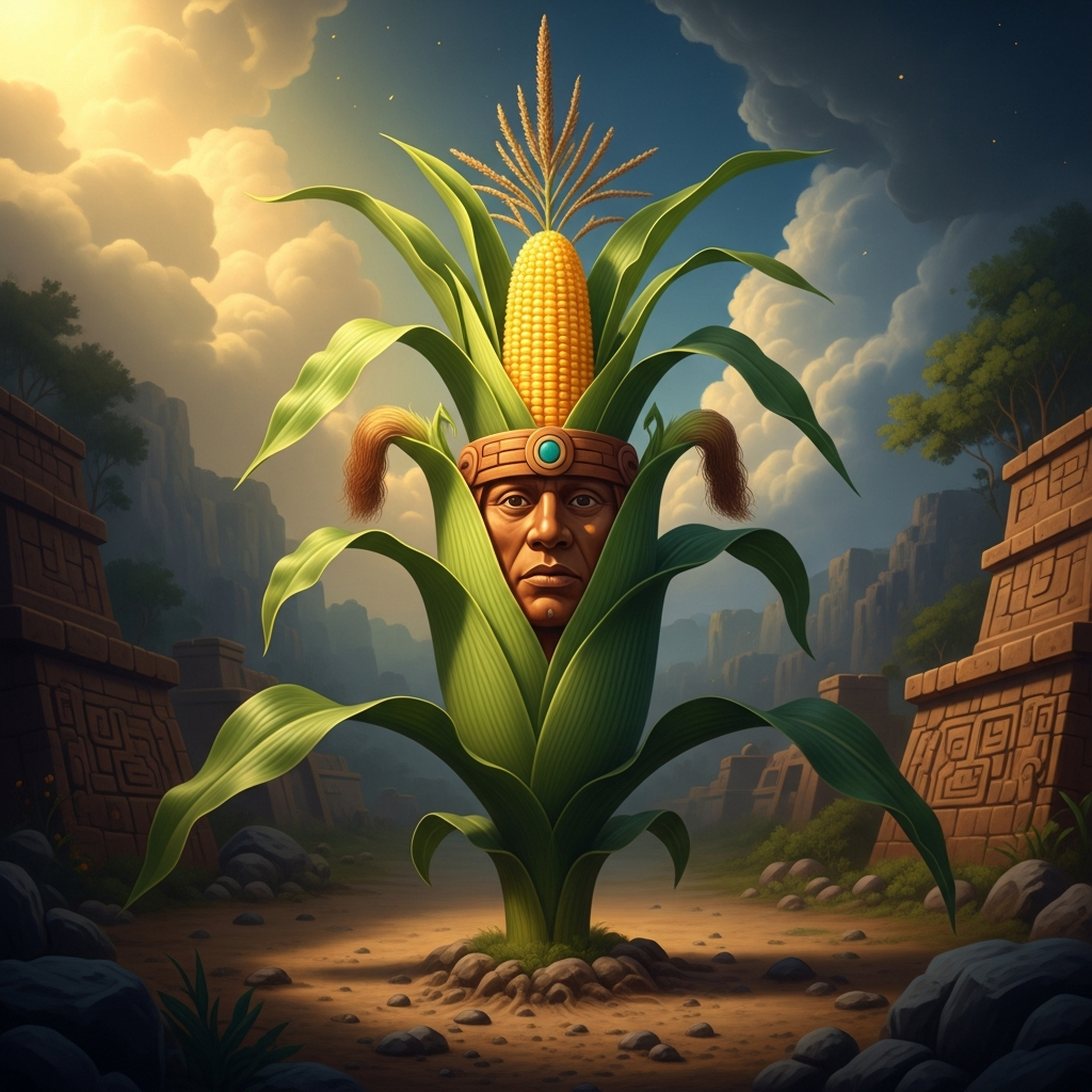 The Olmec Maize God: The First Human Face