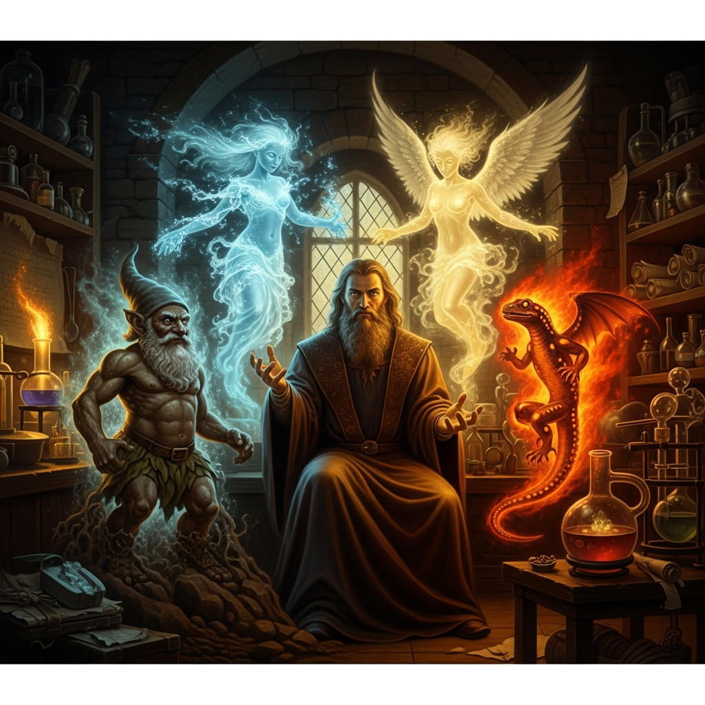 Paracelsus and the Beings of the Four Elements