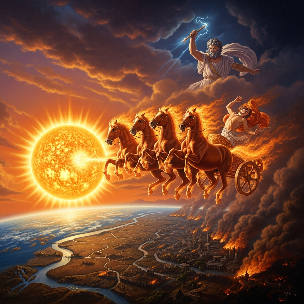 Phaethon and the Chariot of the Sun