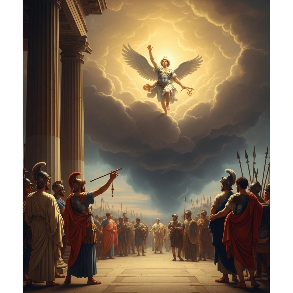 Romulus Becomes a God in the Storm