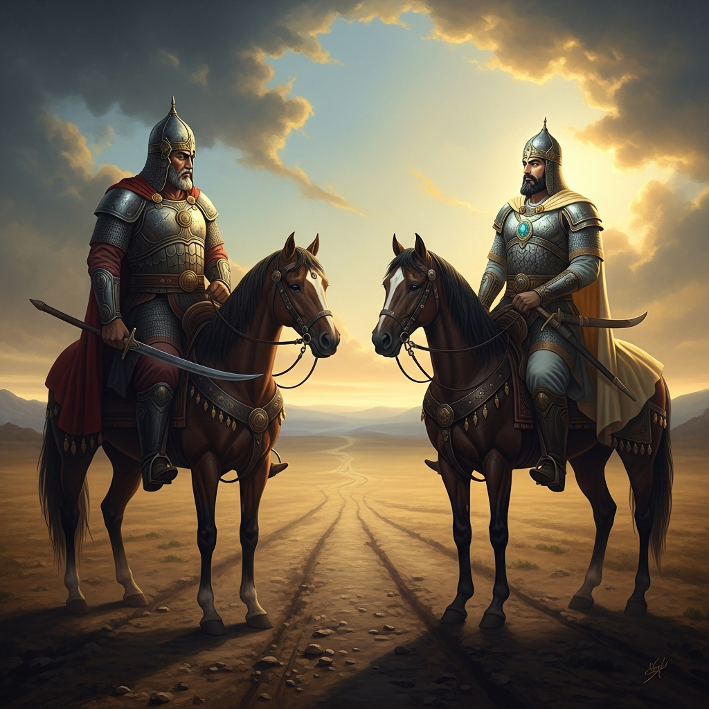 Two Invincible Men Must Fight