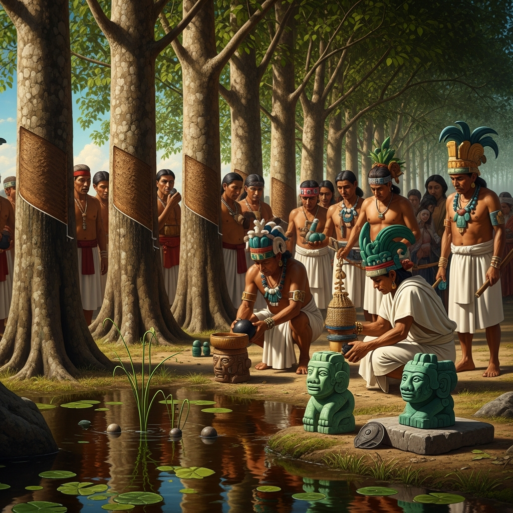 El Manatí: The Rubber Balls Offered to the Swamp
