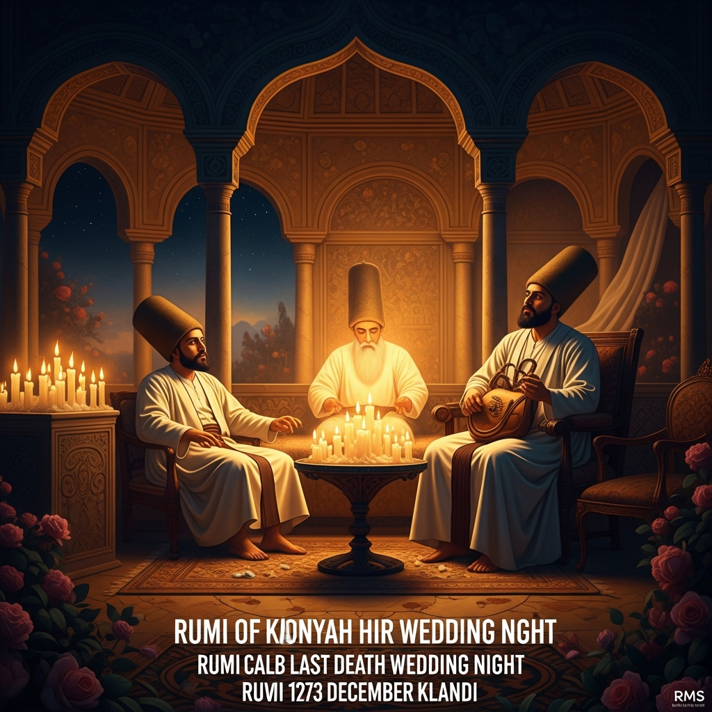 Rumi Calls His Death His Wedding Night