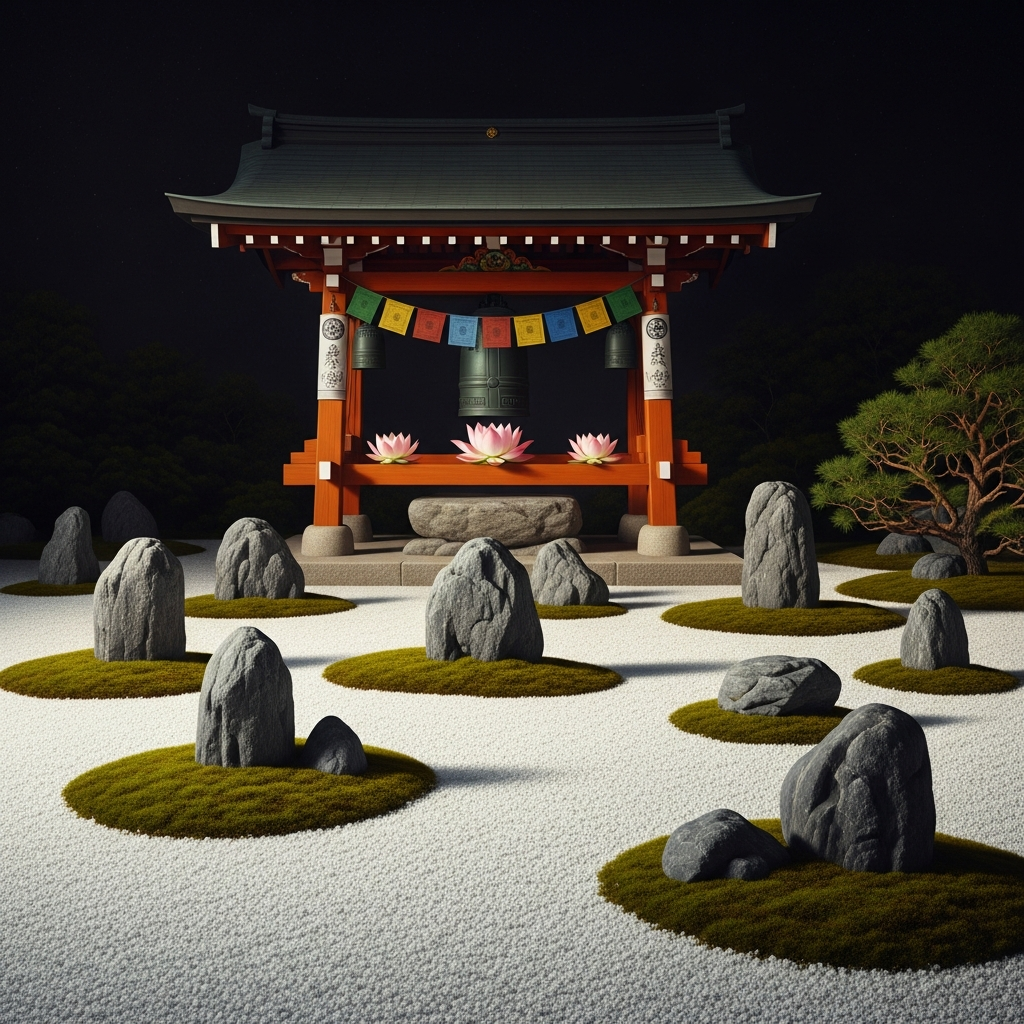 The Empty Garden at Ryōan-ji