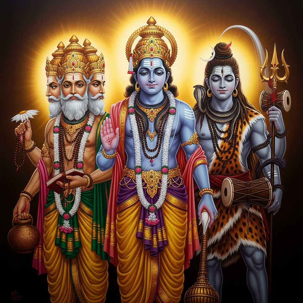 Three Is the Shape of the Divine: The Sacred Number Across World Religion