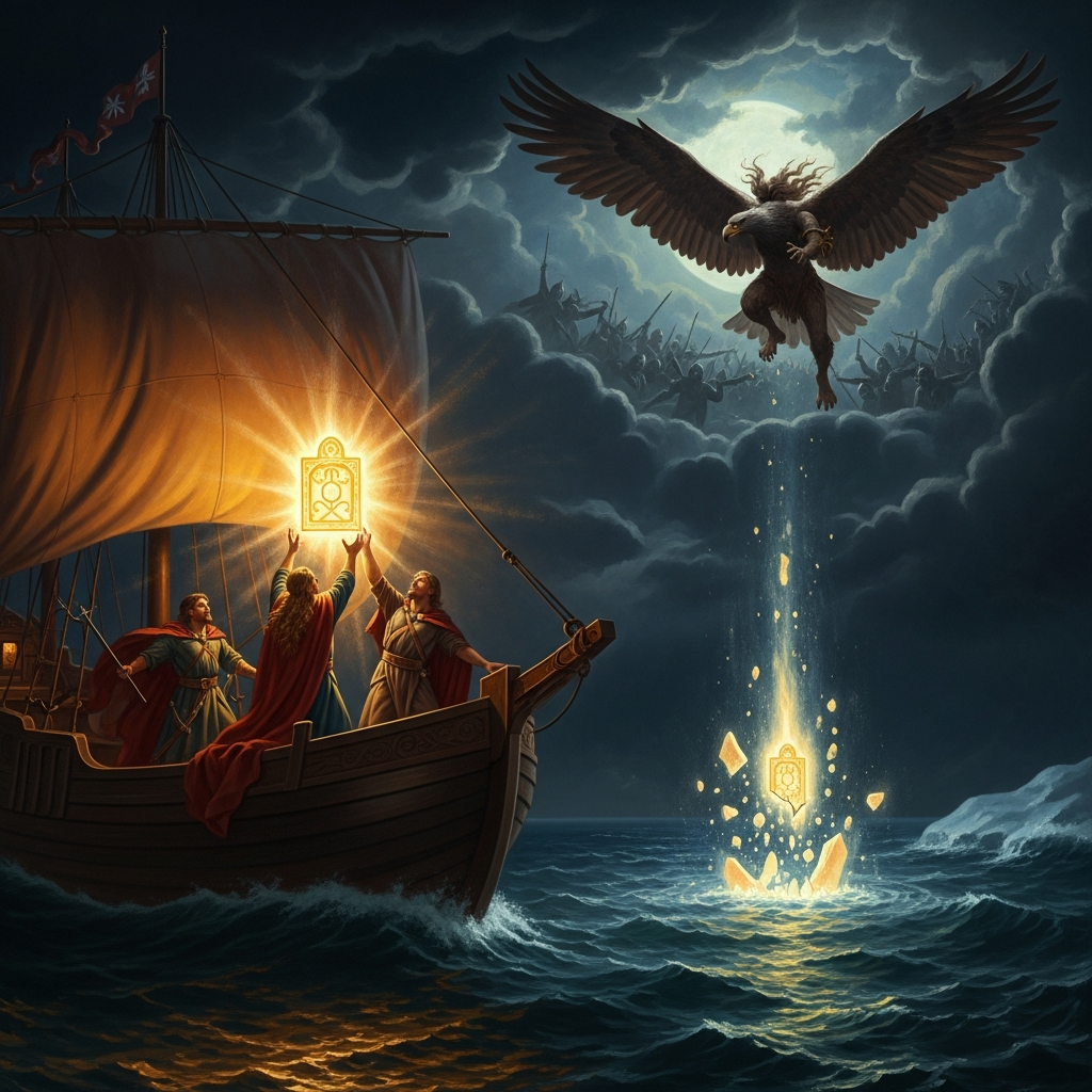 The Theft of the Sampo and the Eagle on the Sea