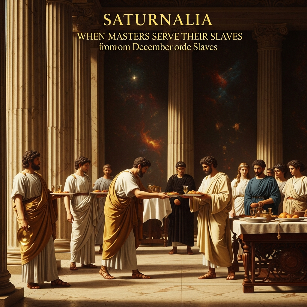 Saturnalia: When Masters Serve Their Slaves