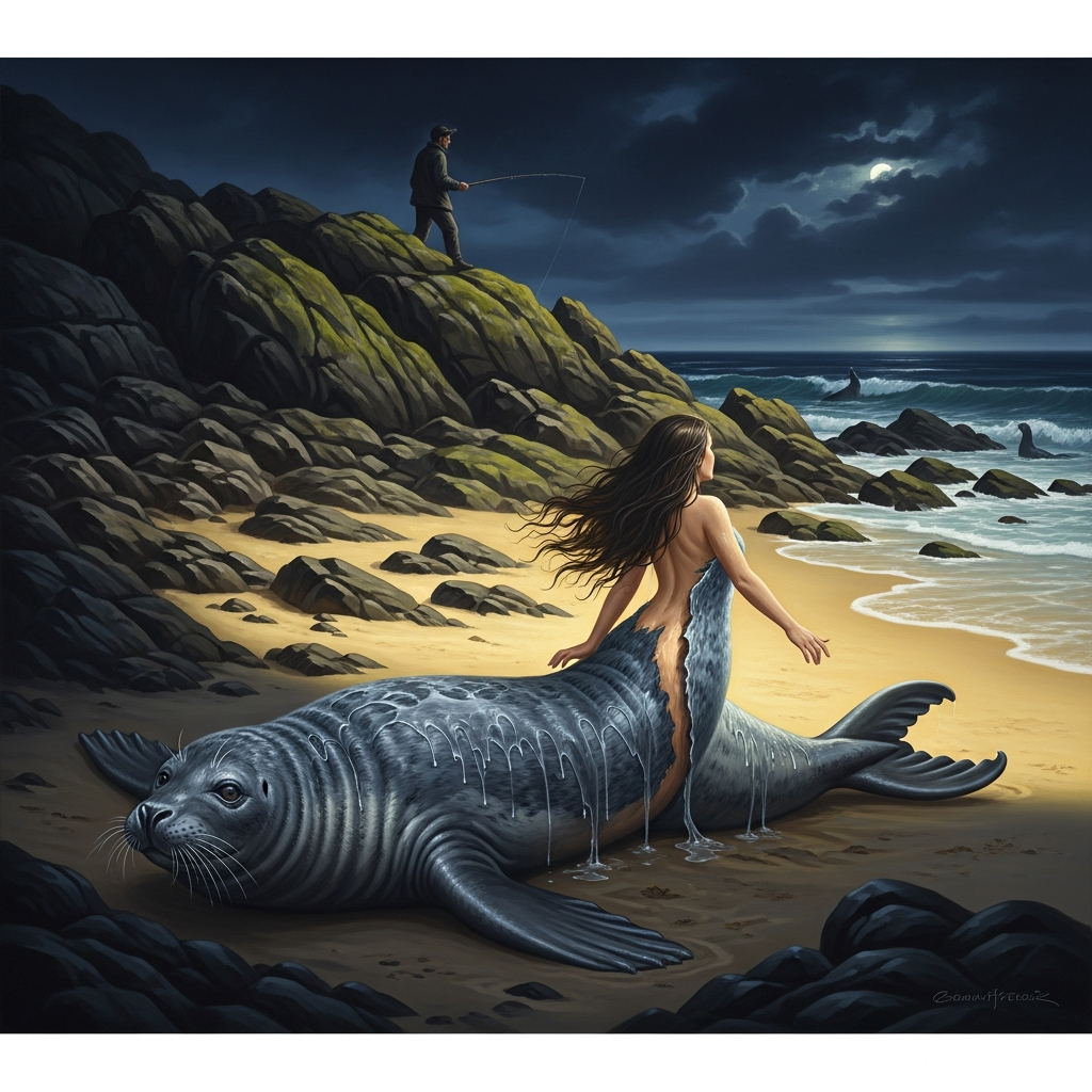 The Seal Wife's Return to the Sea