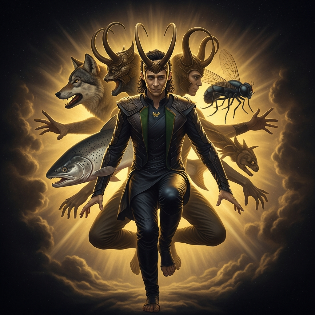 The Shape That Isn't Fixed: Proteus, Loki, Coyote, Vishnu, and Circe
