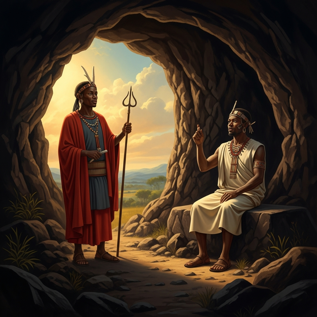 Mwari Speaks from the Rock at Njelele