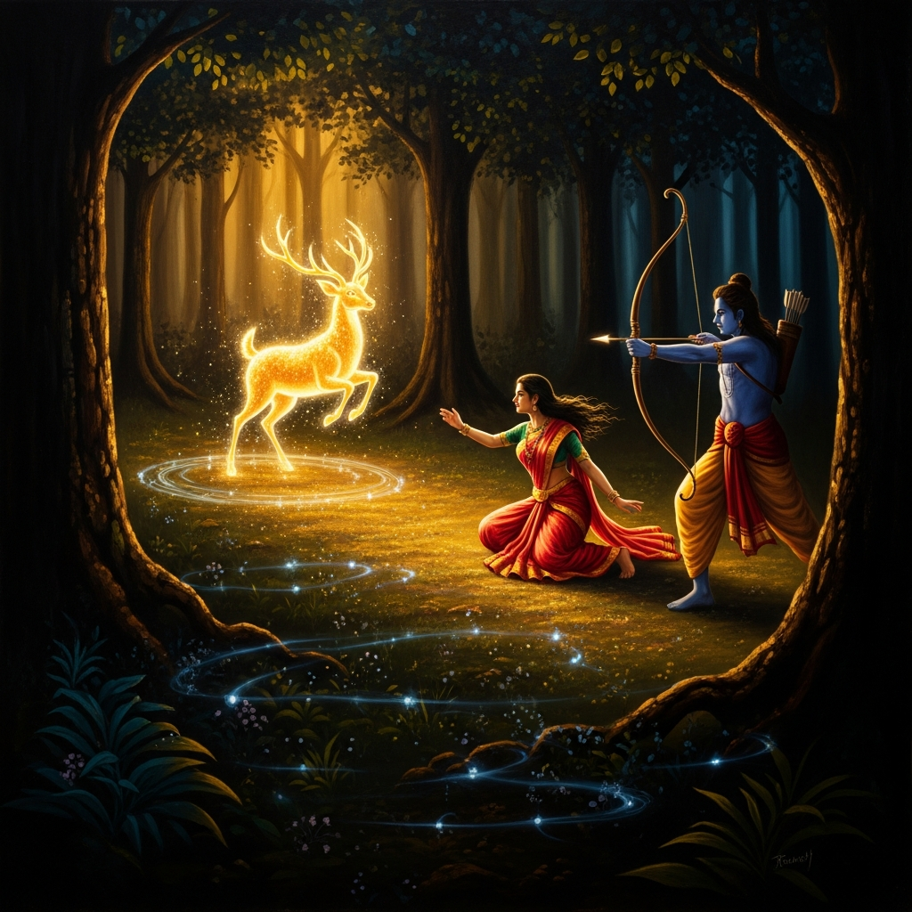 Sita and the Golden Deer: The Trap That Took the World