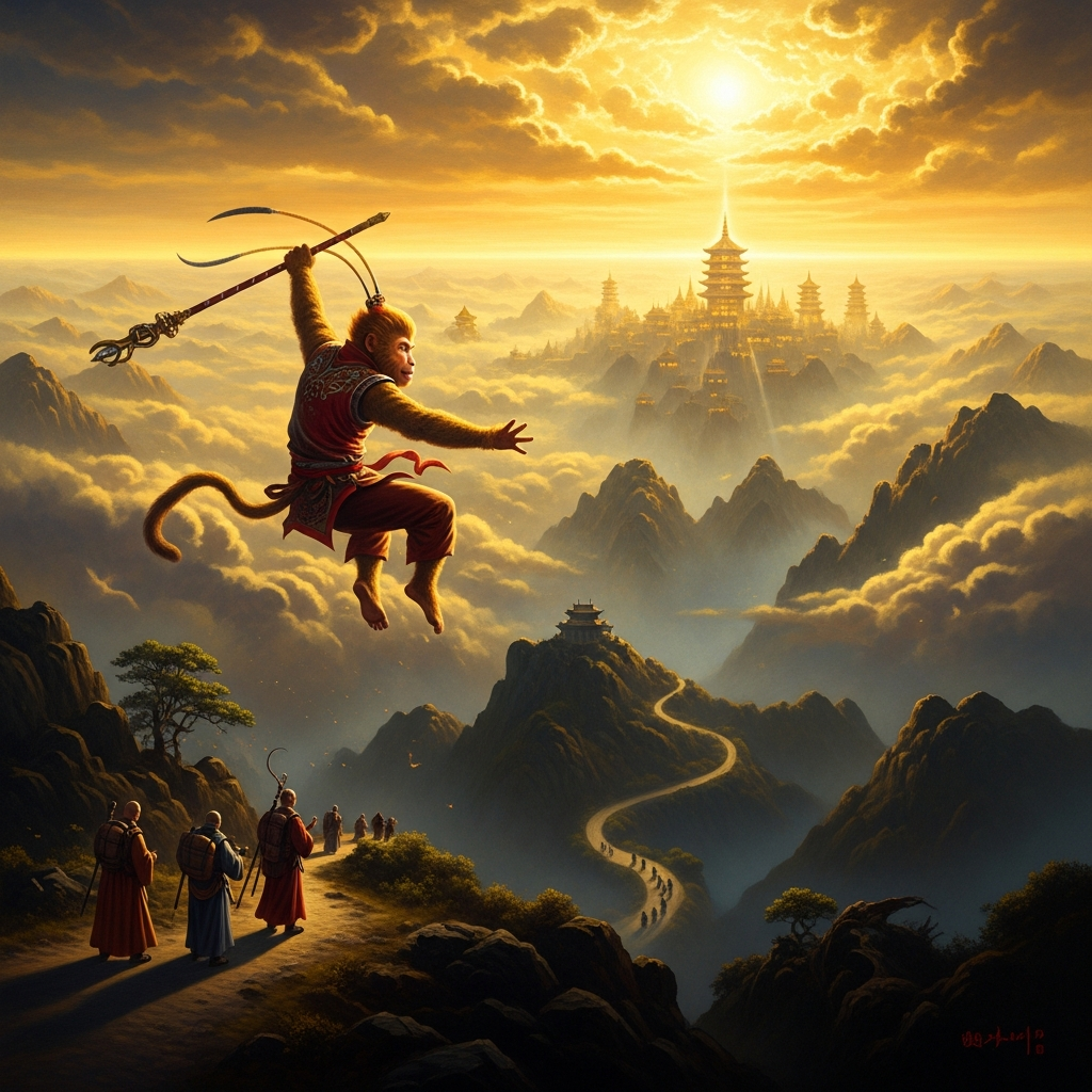 Sun Wukong's Pilgrimage to the West