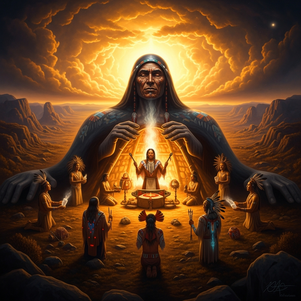 The Sweat Lodge Is a Womb