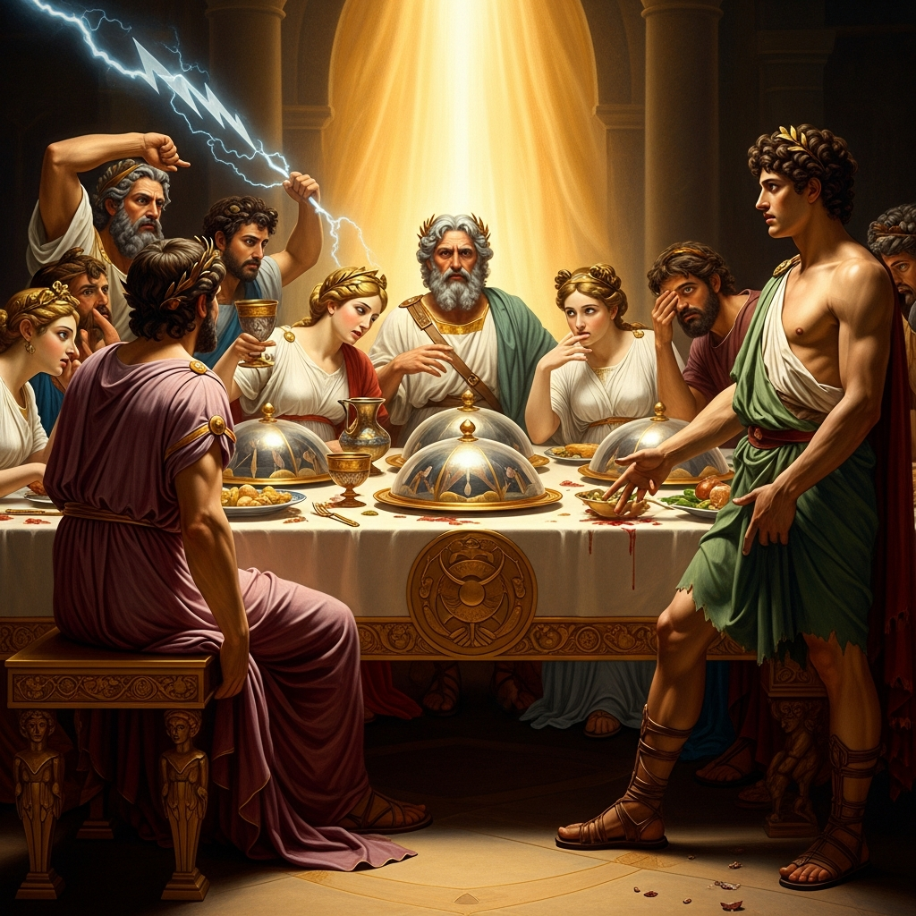 Tantalus and the Divine Banquet