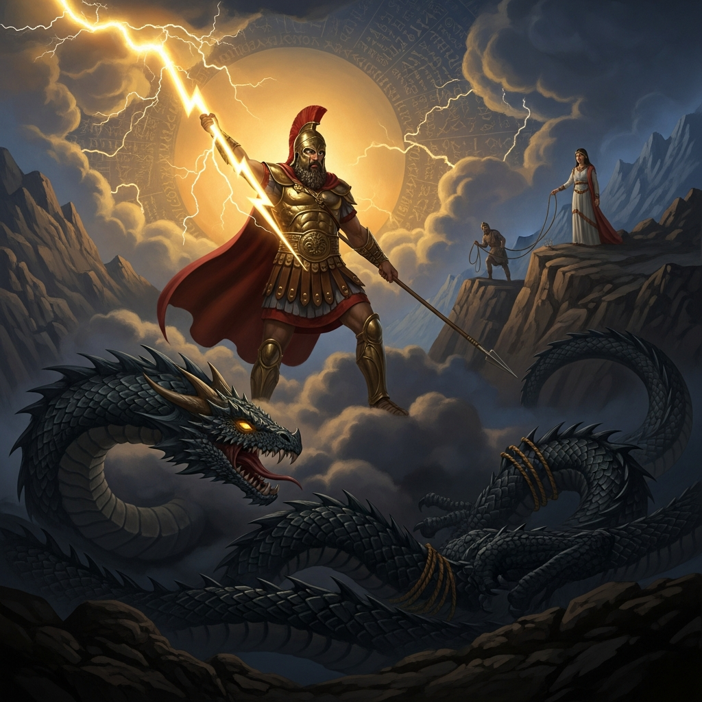 Teshub and Illuyanka: The Dragon Who Swallowed the Storm