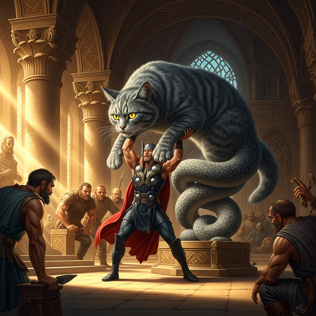 Thor in Utgard: The Competitions That Were Lies