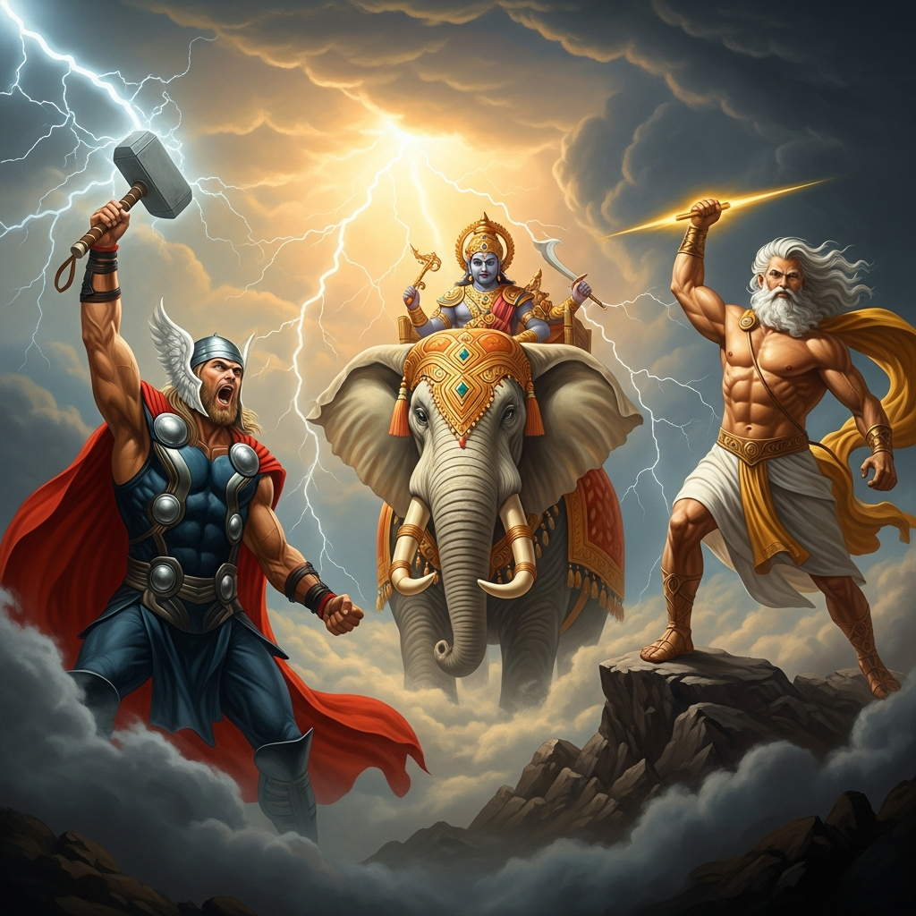 Thunder Kings: Zeus, Thor, Indra, Jupiter, Susanoo, and Tlaloc