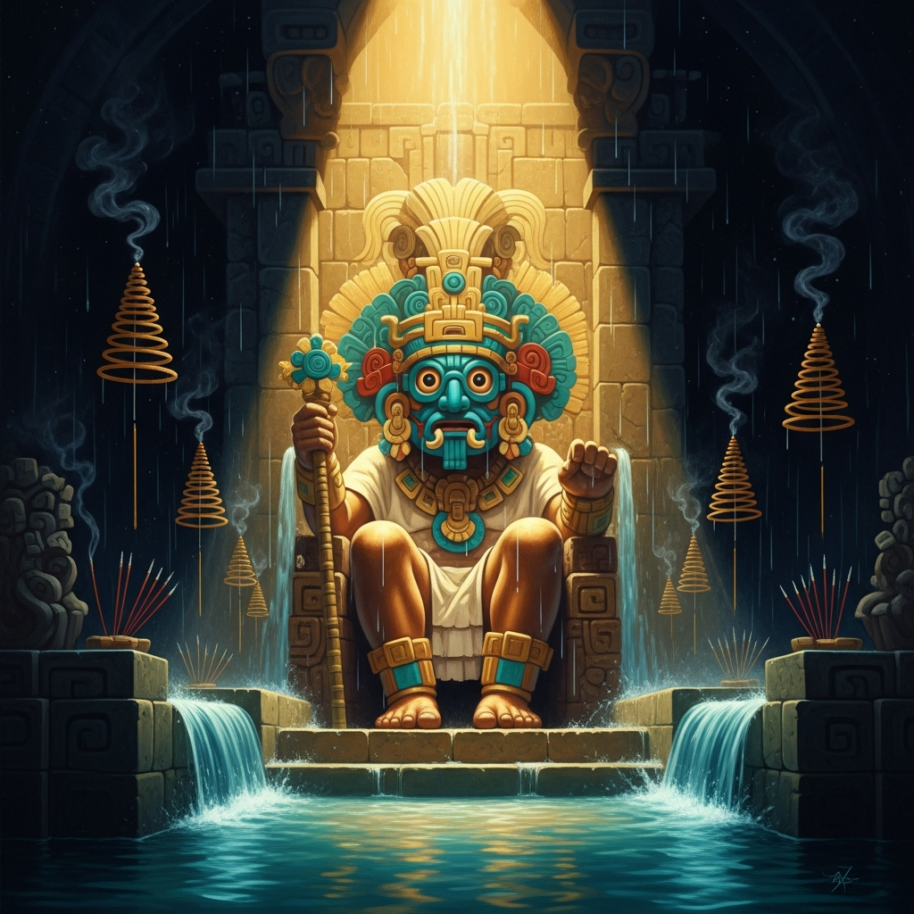 Tlaloc Demands Children