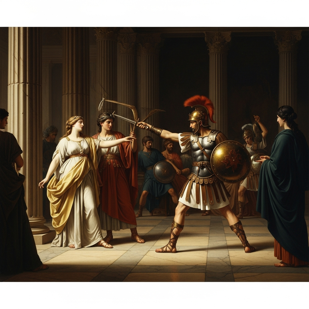 Turnus Dies for the Woman He Never Had