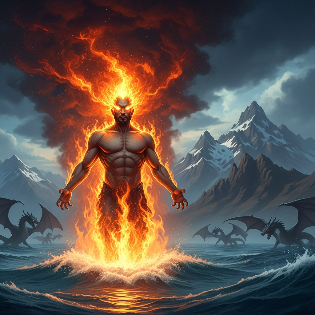 Vahagn Is Born from Fire