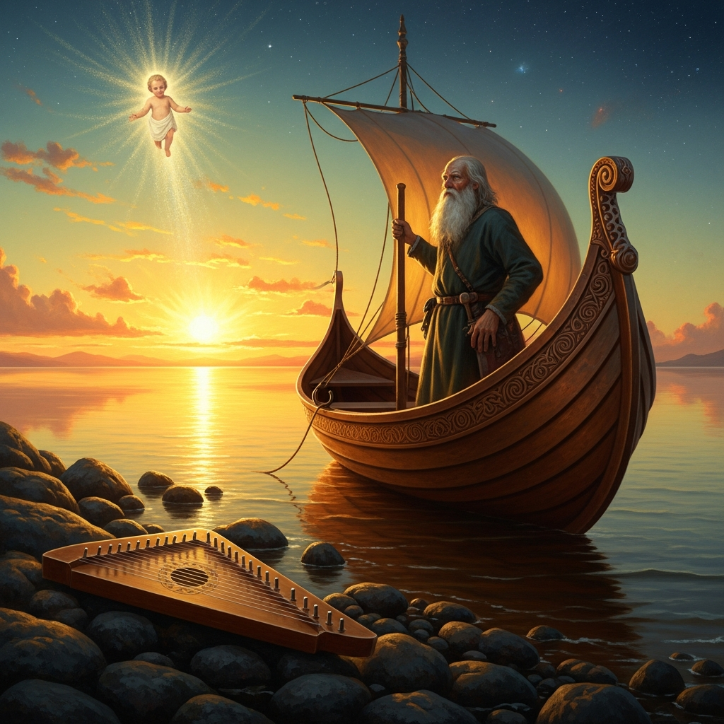 Väinämöinen's Last Voyage in the Copper Boat