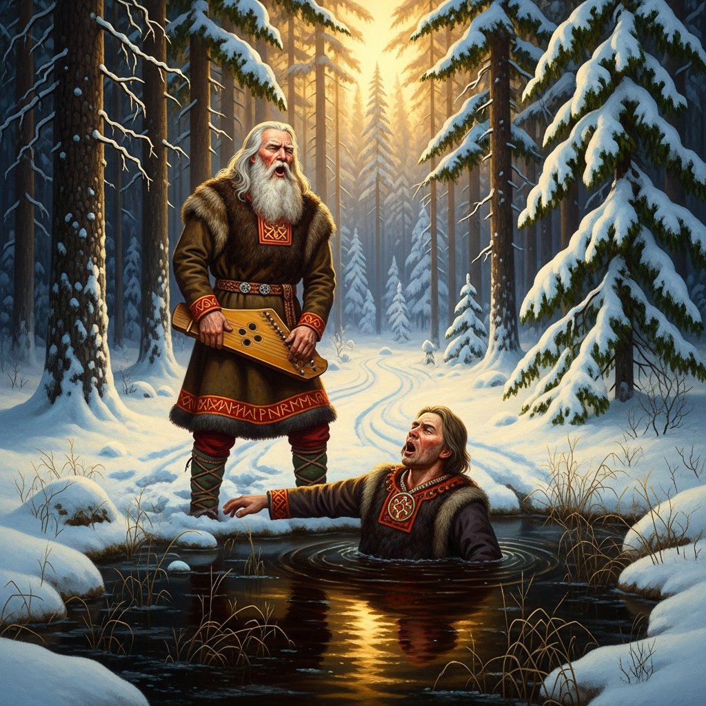 The Song-Duel of Väinämöinen and Joukahainen