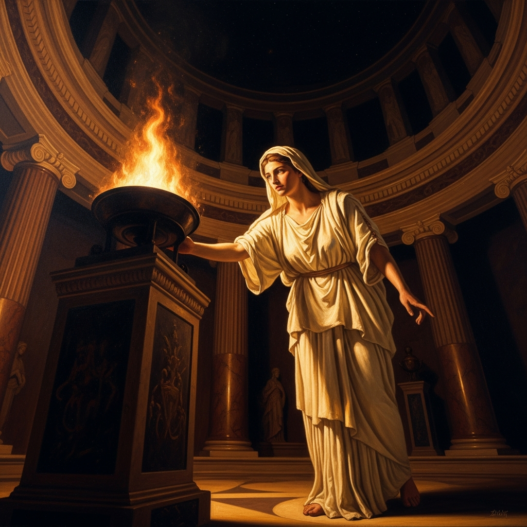 The Vestal Virgins and the Eternal Fire