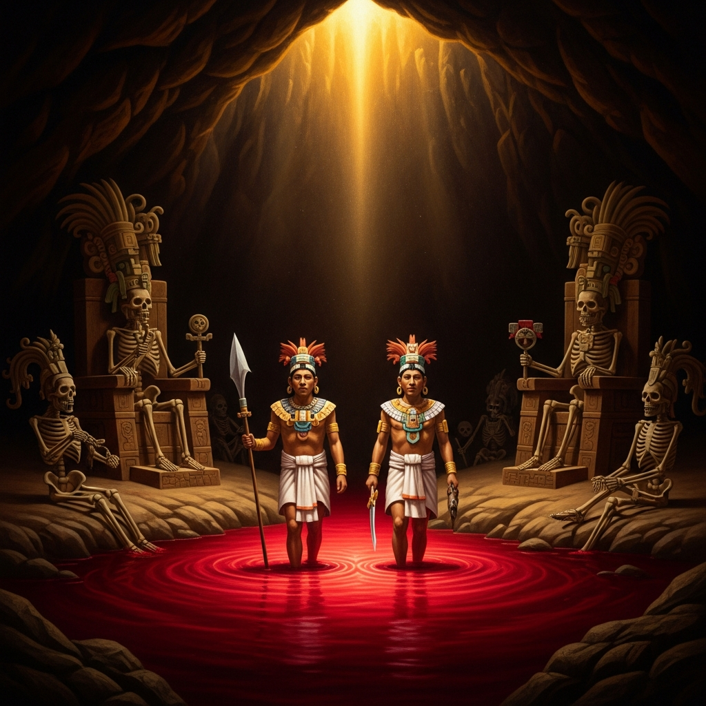 The River of Blood You Must Cross to Reach Xibalbá