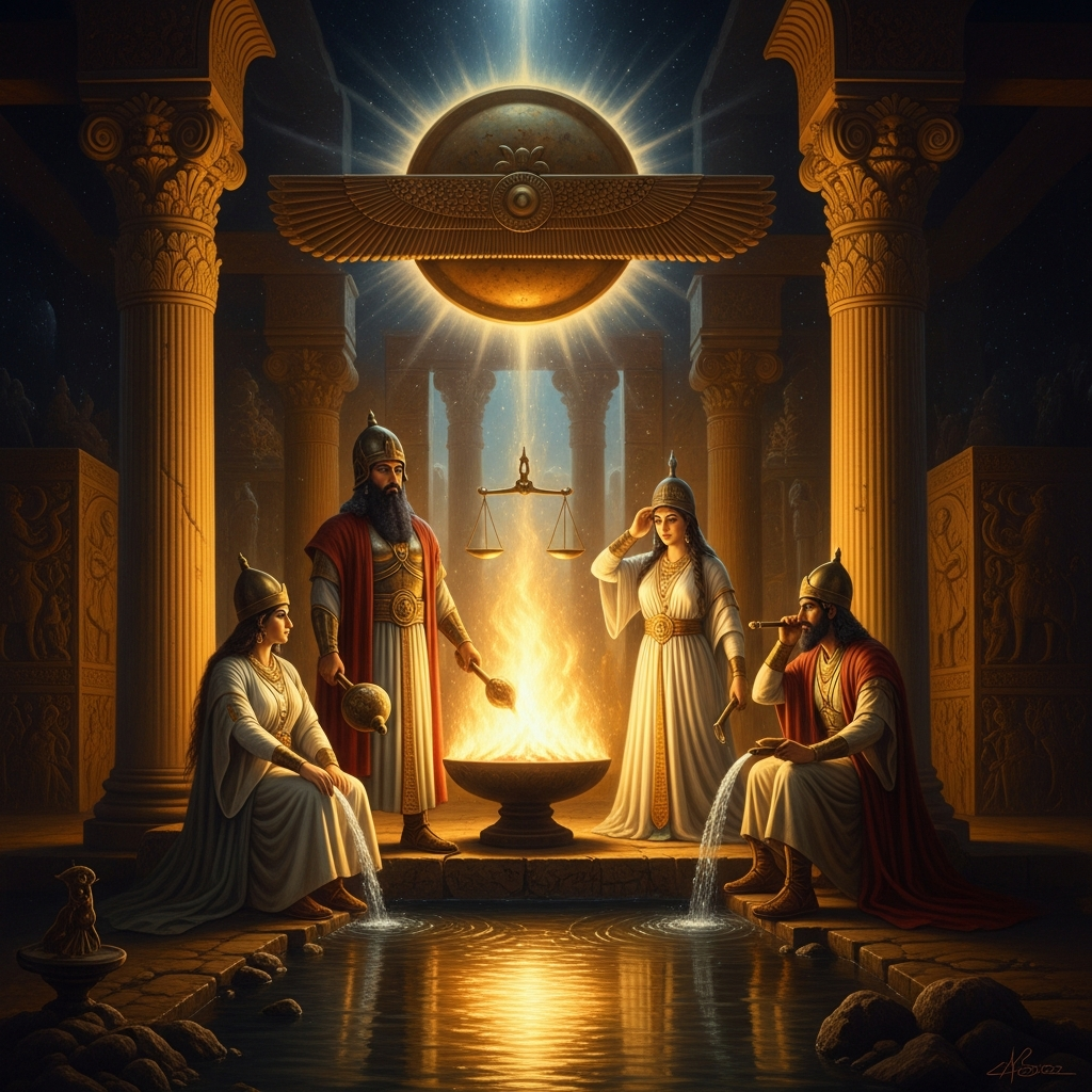 The Yazatas: Servants of the Flame