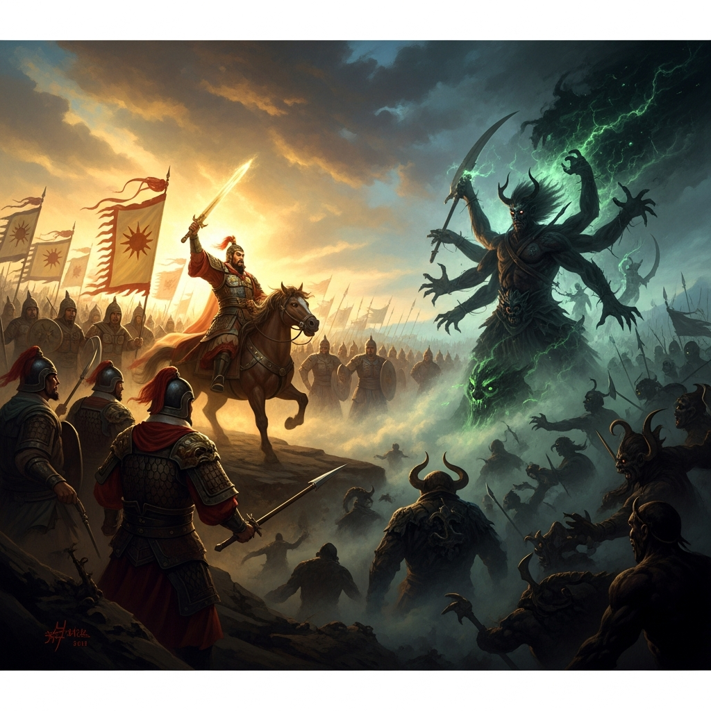 The Yellow Emperor and Chī Yóu's War