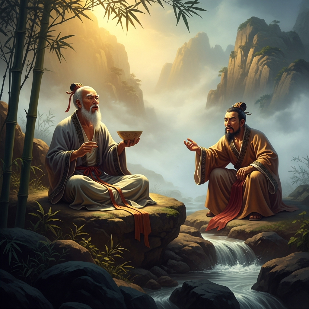 Zhuāngzǐ Sings at His Own Wife's Funeral